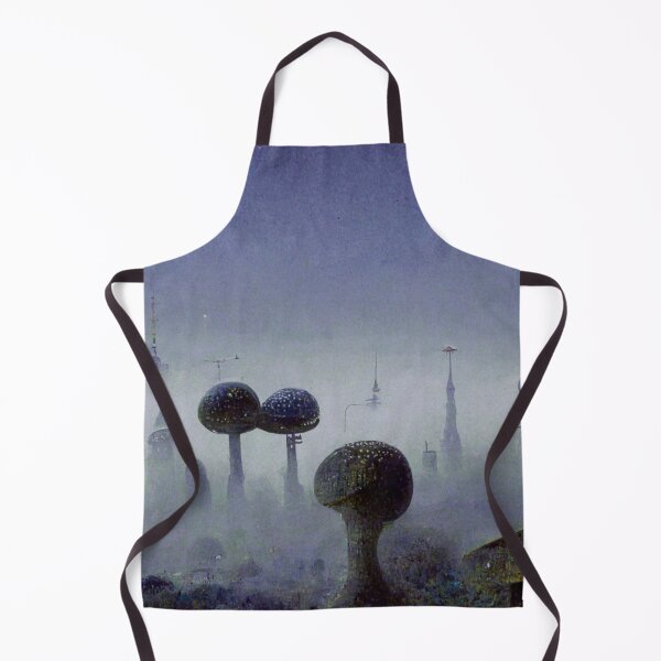 Item preview, Fantasy Dark Mushroom City designed and sold by RileyKyler.