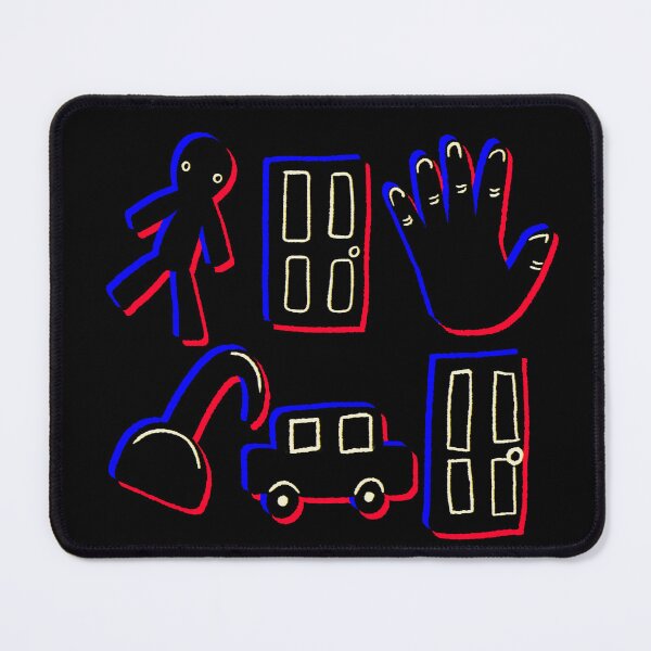Item preview, Man Door Hand Hook Car Door (Black Background Version) designed and sold by Quirkball.
