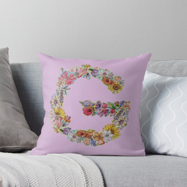 Item preview, G Floral Initial designed and sold by Lenaartist.