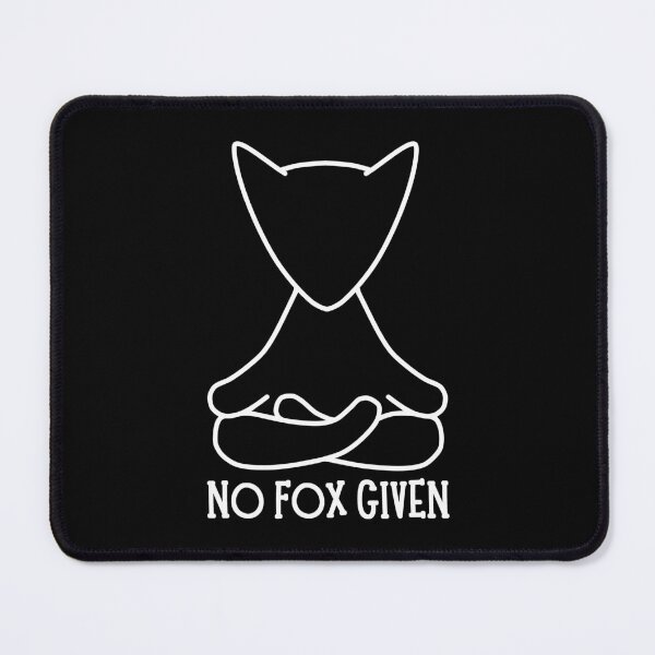 Item preview, No Fox Given - Funny Fox Pun designed and sold by ViewerEqualsPhoton.