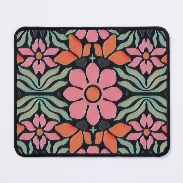 Item preview, Bold Retro Floral Art designed and sold by HappyLifeCreate.