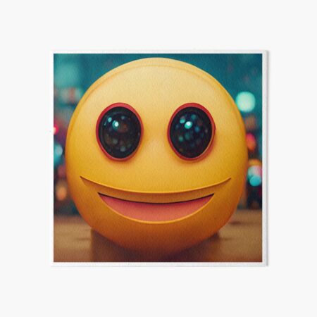 Cursed emoji Art Board Print for Sale by kennedypimenta