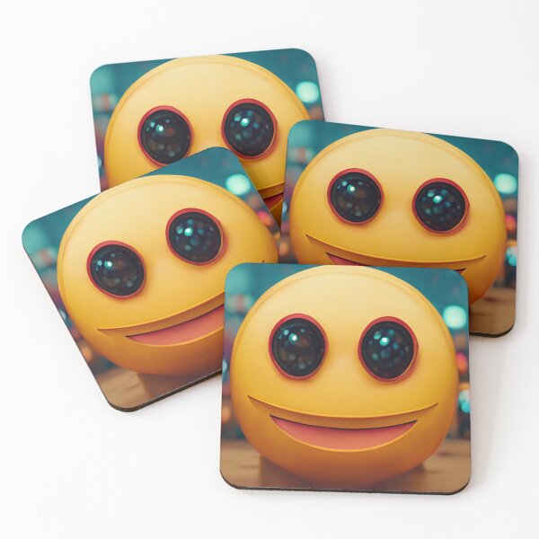 Cursed Emoji Meme Coasters for Sale