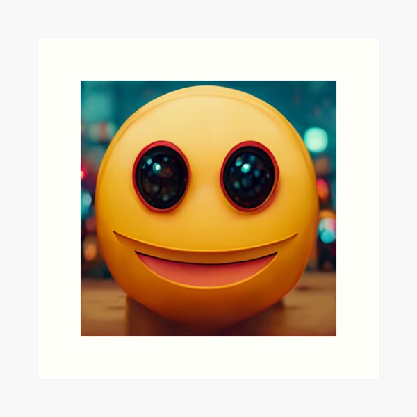 angy love - adorable cursed emoji Art Print for Sale by Blue Pencil