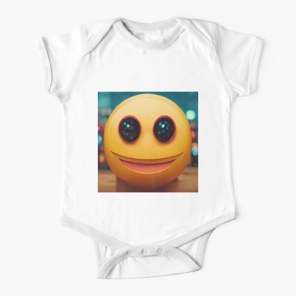 your biggest fan - adorable cursed emoji Baby One-Piece for Sale