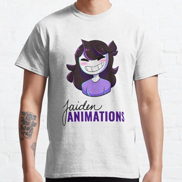 Jaiden Animations Merch Blue Vibe Tee - Spoias