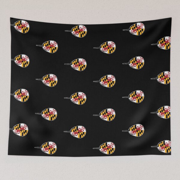 Item preview, Maryland Flag Horseshoe Crab designed and sold by MarylandStyle.