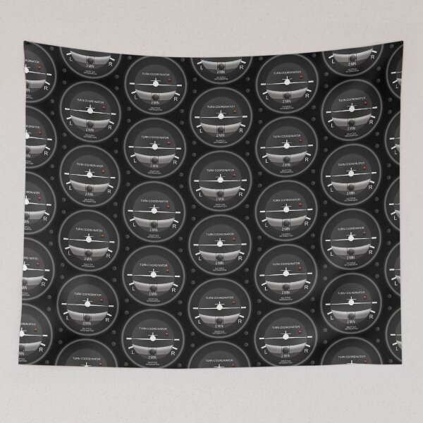 Item preview, Turn Coordinator Flight Instruments designed and sold by parakeet.