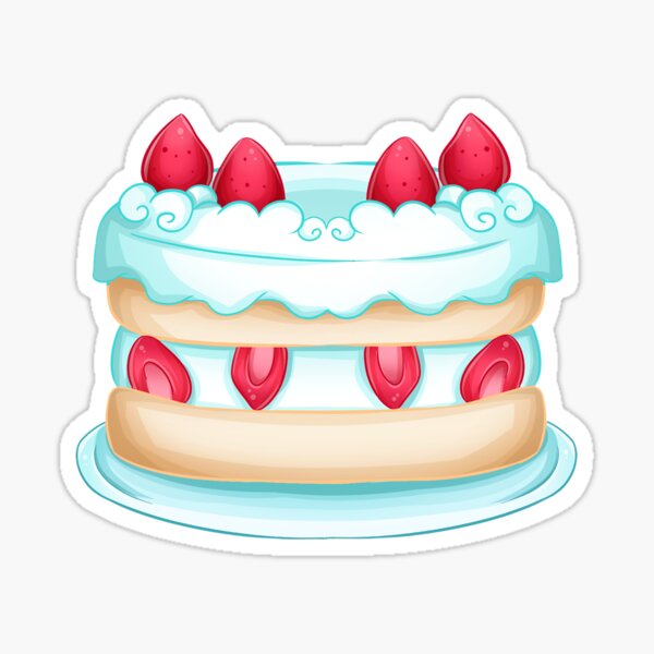TeaParty - Cakey - 2017 Sticker