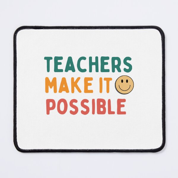 Item preview, Teachers Make it Possible Retro  designed and sold by AllVibesWelcome.