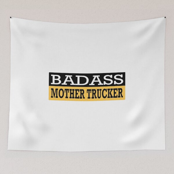 Item preview, Badass Mother Trucker Essential Sticker designed and sold by SW33TSP0T.