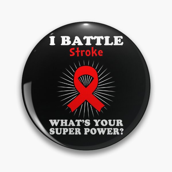 Item preview, I Battle Stroke Funny Stroke Warrior Gift designed and sold by rechardtee.