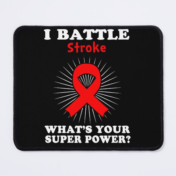 Item preview, I Battle Stroke Funny Stroke Warrior Gift designed and sold by rechardtee.