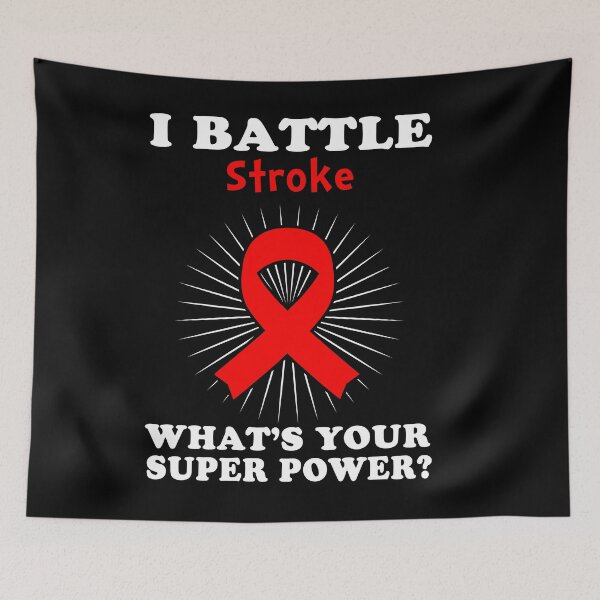 Item preview, I Battle Stroke Funny Stroke Warrior Gift designed and sold by rechardtee.