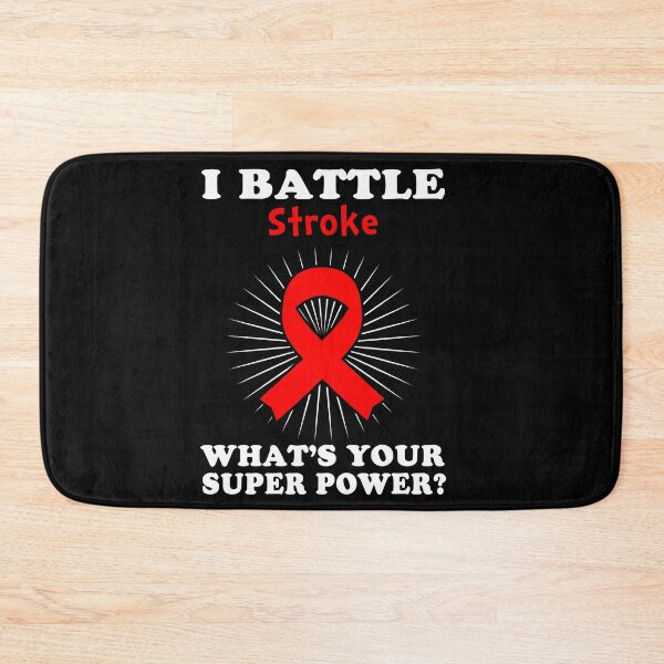 Item preview, I Battle Stroke Funny Stroke Warrior Gift designed and sold by rechardtee.