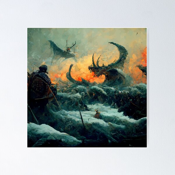 Viking Vs Dragon, Movie Poster • Ads of the World™