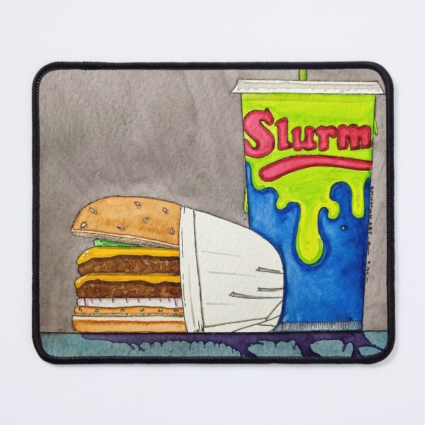 Item preview, Double cheese *w/ fountain drink designed and sold by ImitationArt.