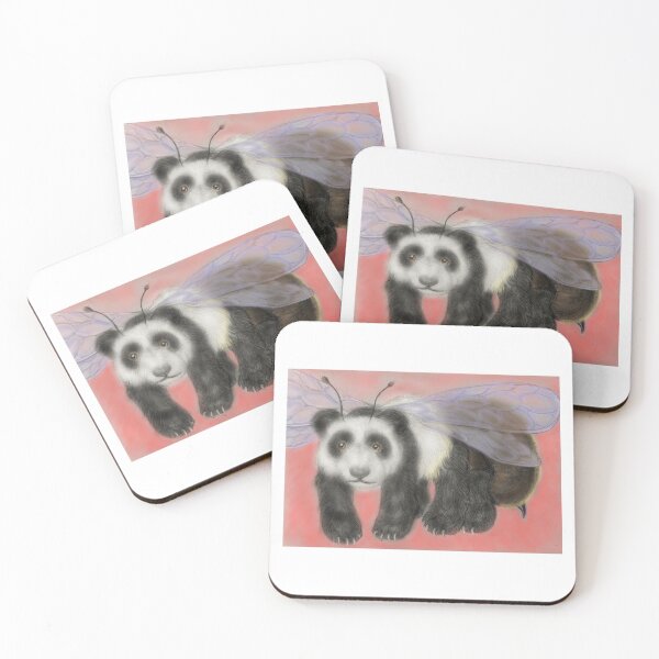 Item preview, Panda bee designed and sold by StuffOfAsh.