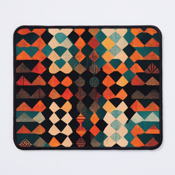 Item preview, warm geometric pattern designed and sold by guillediaz.