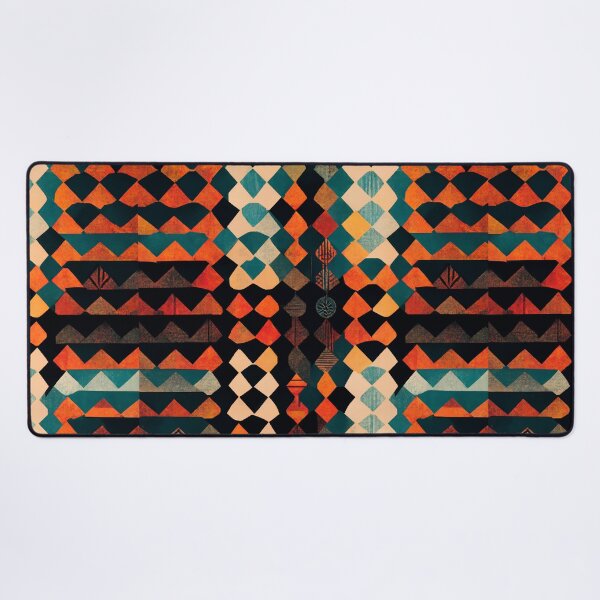 Item preview, warm geometric pattern designed and sold by guillediaz.