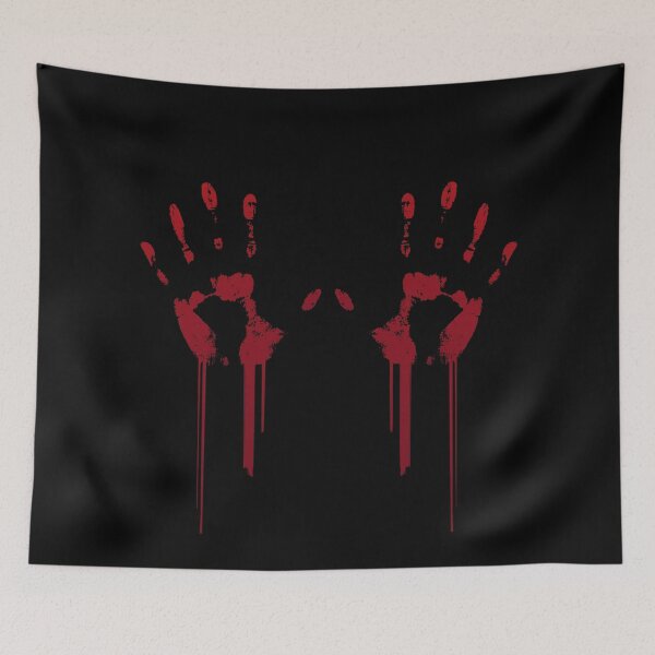 Item preview, Blood hands designed and sold by Black Star.