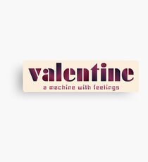 Valentine Canvas Print