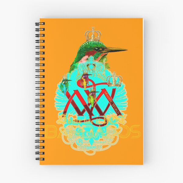Item preview, Barbados - Hummingbird - orange - Majesticworld designed and sold by majesticworld.