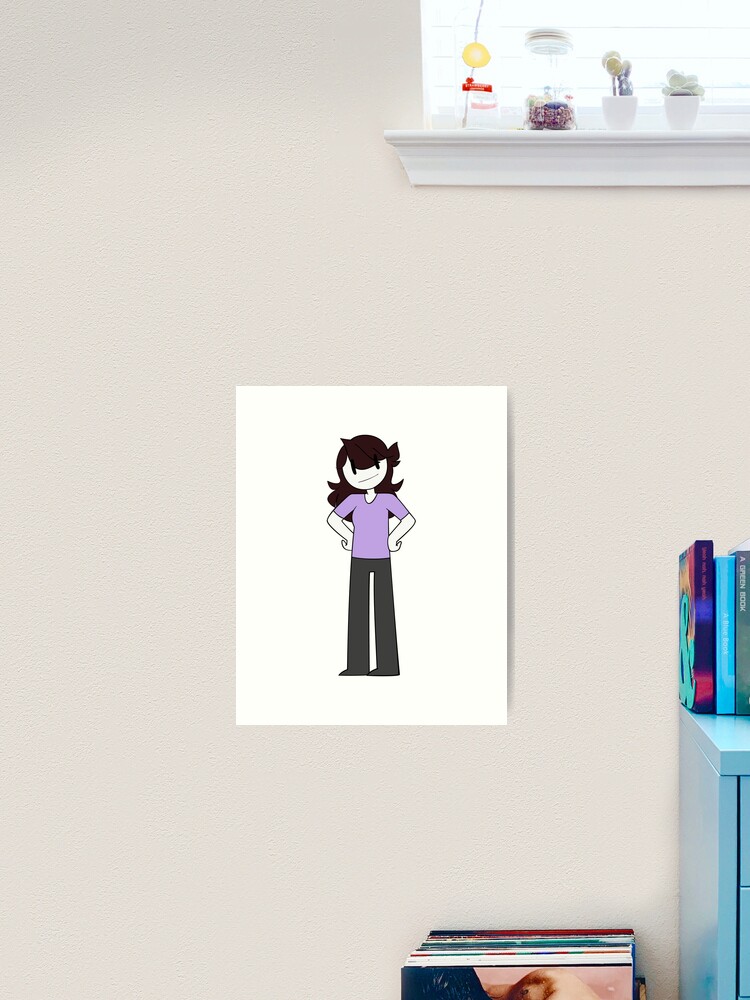 Jaiden Animations Classic  Framed Art Print for Sale by YesTeeDesign