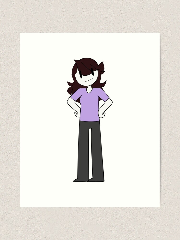 Jaiden Animations Classic  Framed Art Print for Sale by YesTeeDesign