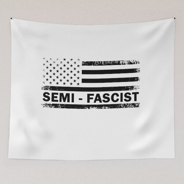 Item preview, Semi-Fascist Funny Political Humor Biden Quotes designed and sold by Mirnamar.