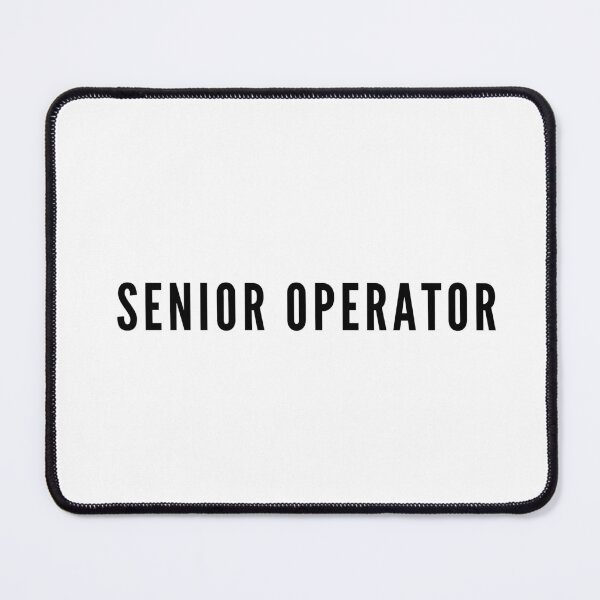 Item preview, Senior Operator designed and sold by armytshirts.