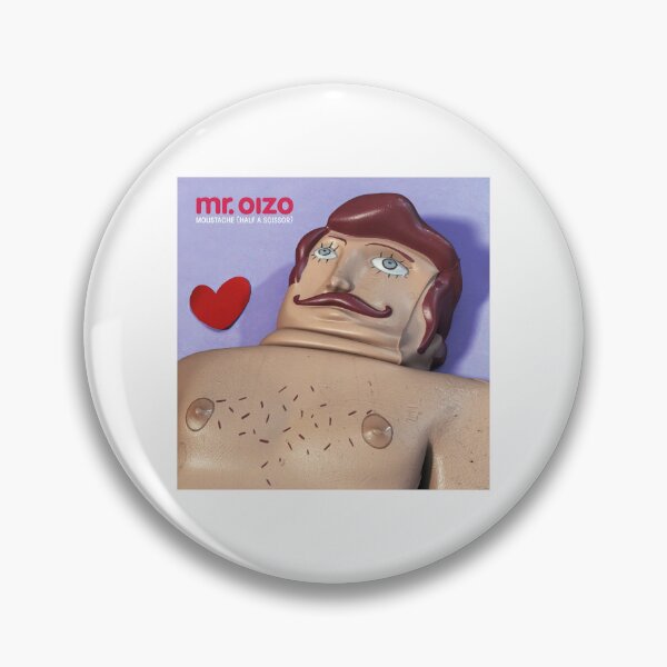 Item preview, Mr. Oizo - Moustache (Half A Scissor) designed and sold by pixel0ve.