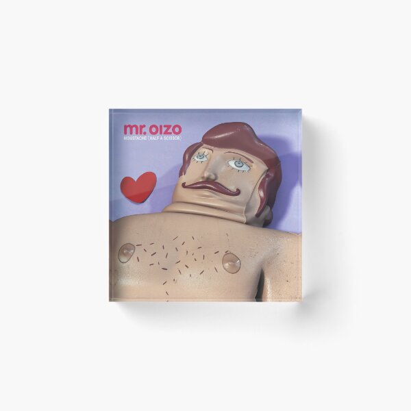 Item preview, Mr. Oizo - Moustache (Half A Scissor) designed and sold by pixel0ve.