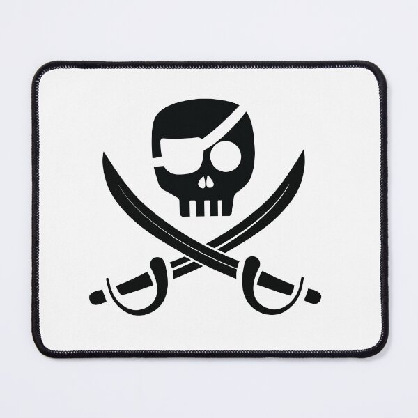Item preview, Pirates of the Caribbean Flag, Skull and Crossed Swords. designed and sold by Sus94ovan.