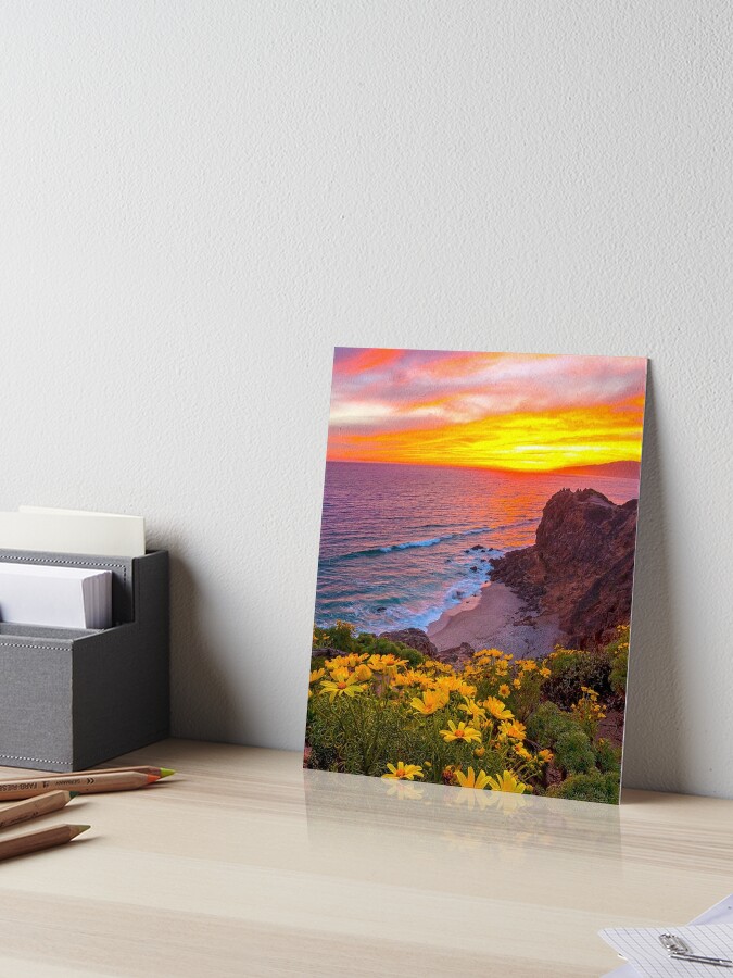 Zuma Beach At Sunset Malibu, Ca Jigsaw Puzzle