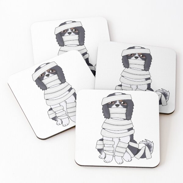 Item preview, Dog Mummy (tricolor cavalier king charles spaniel)  designed and sold by Becky-Marie.