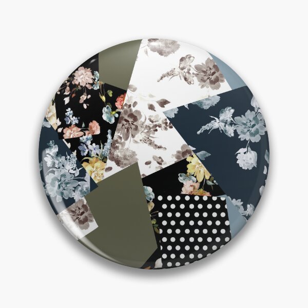 Item preview, Point With Watercolor Floral Pattern designed and sold by AtlasDizayn.