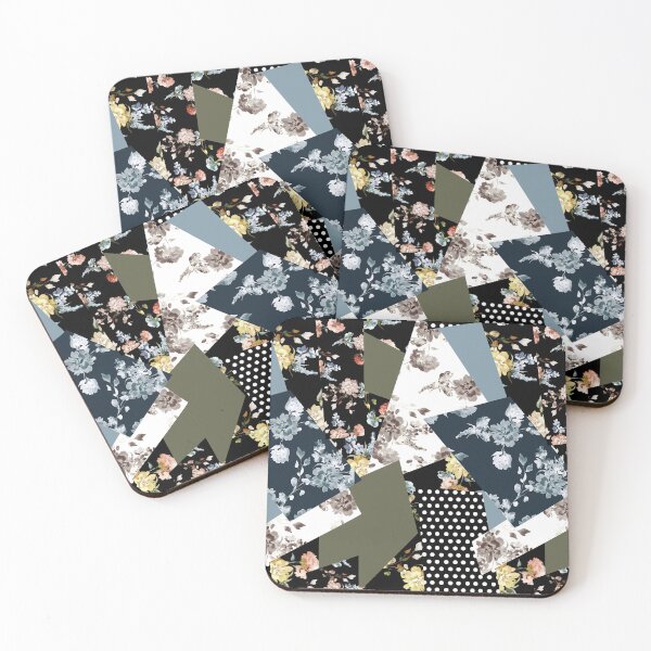 Item preview, Point With Watercolor Floral Pattern designed and sold by AtlasDizayn.