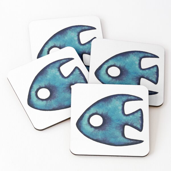 Item preview, Blue Freshwater Angelfish designed and sold by TasimaDesign.