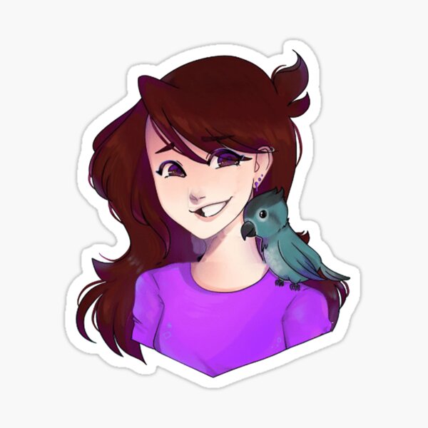 Jaiden-I am the bird master!  Jaiden animations, Cute drawings, Animation