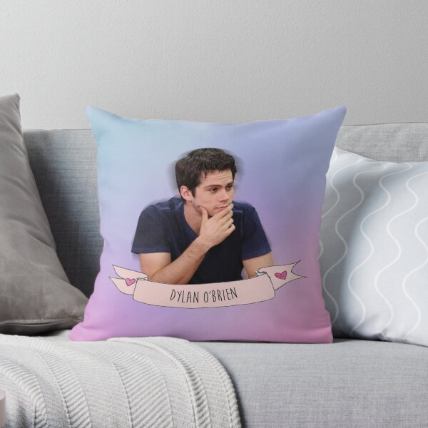 DYLAN O'BRIEN Throw Pillow