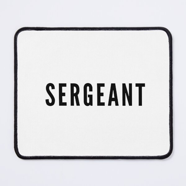 Item preview, Sergeant designed and sold by armytshirts.