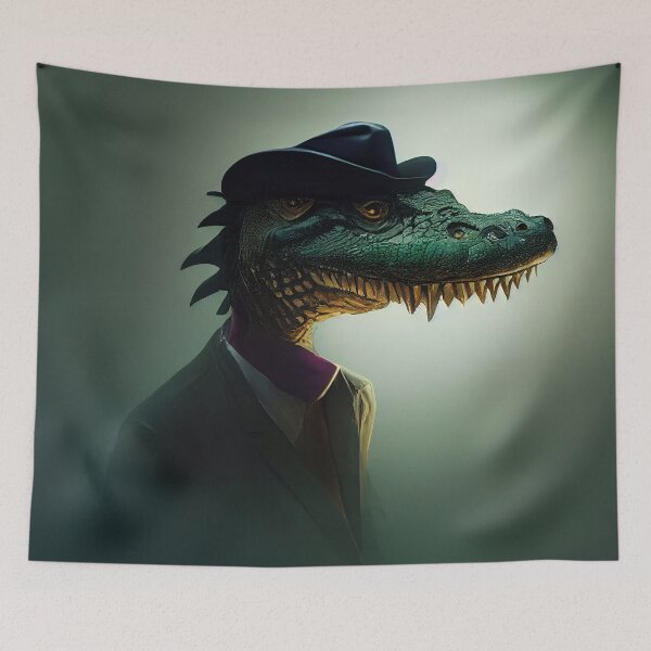 Artikelvorschau, Alligator-Detektiv entworfen und verkauft von PeanutArtCorner.