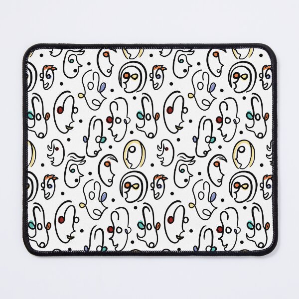 Item preview, Abstract Faces Pattern No. 2 designed and sold by Cooper Lynn Designs.