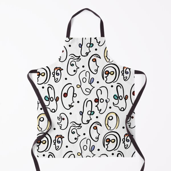 Item preview, Abstract Faces Pattern No. 2 designed and sold by Cooper Lynn Designs.