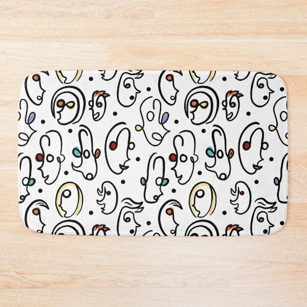 Item preview, Abstract Faces Pattern No. 2 designed and sold by Cooper Lynn Designs.