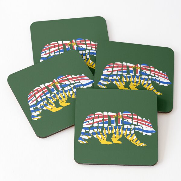 Item preview, BRITISH COLUMBIA BEAR - BC Flag designed and sold by samvschantz.