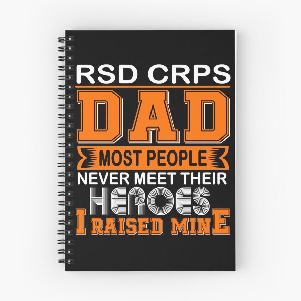 Item preview, Proud RSD CRPS Dad Most People Never Meet Their Heroes I Raise Mine designed and sold by frechettee.