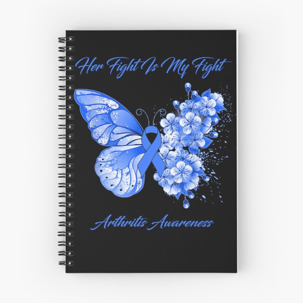 Item preview, Her Fight Is My Fight Arthritis Awareness Butterfly Ribbon Gifts designed and sold by Adropine.