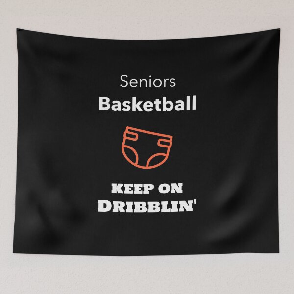Item preview, Seniors Basketball Keep On Dribblin' designed and sold by Discovered.